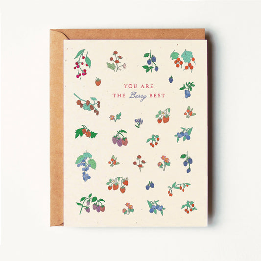 You Are The Berry Best Greeting Card