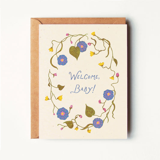 Welcome Baby Greeting Card