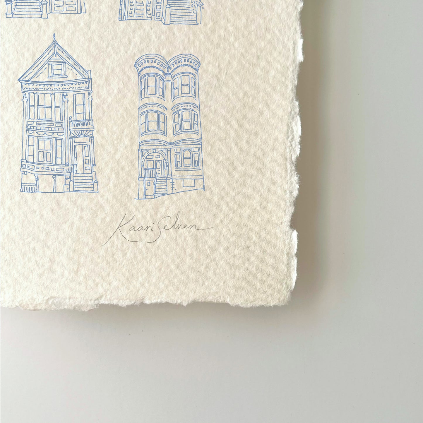 Victorian Houses of San Francisco Heirloom Art Print