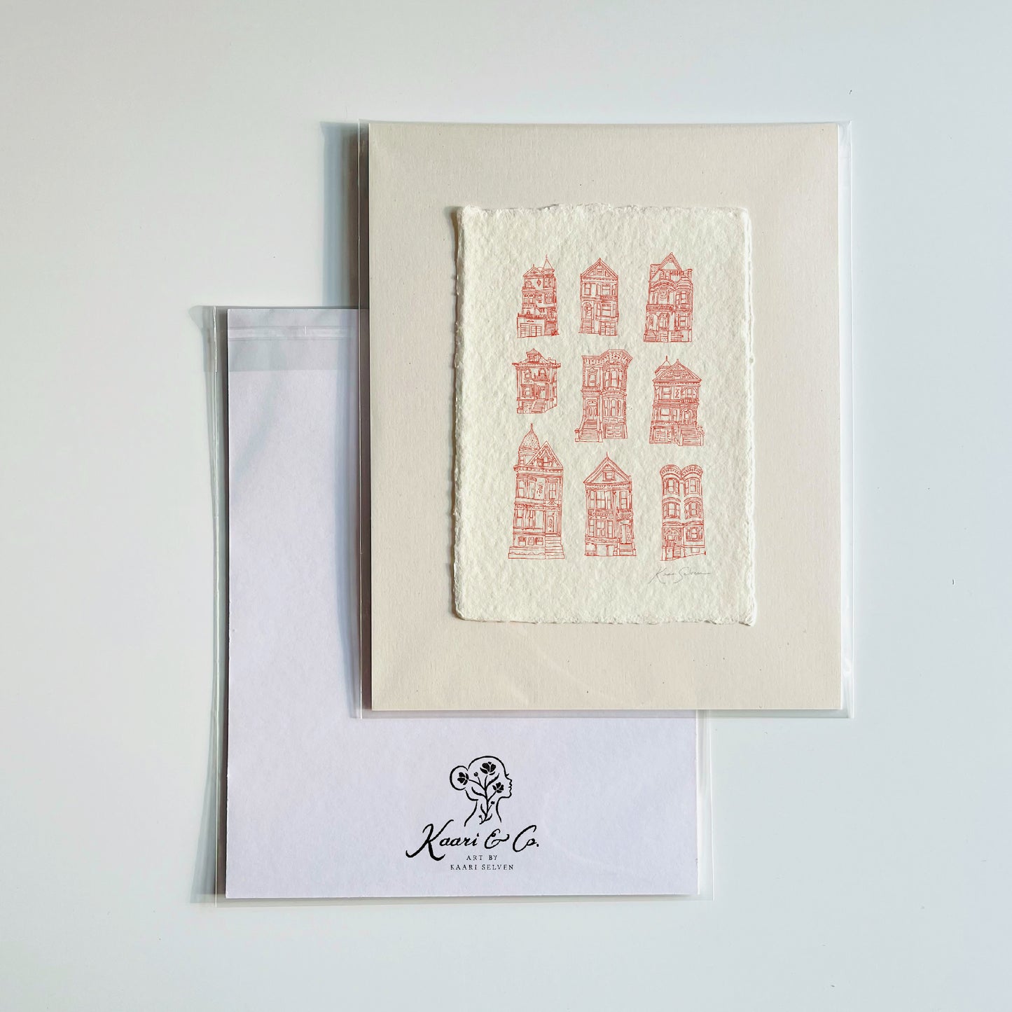 Victorian Houses of San Francisco Heirloom Art Print