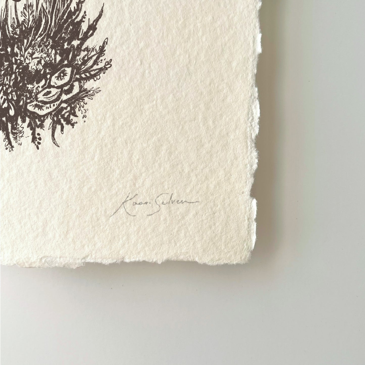 Mushroom House II Heirloom Art Print