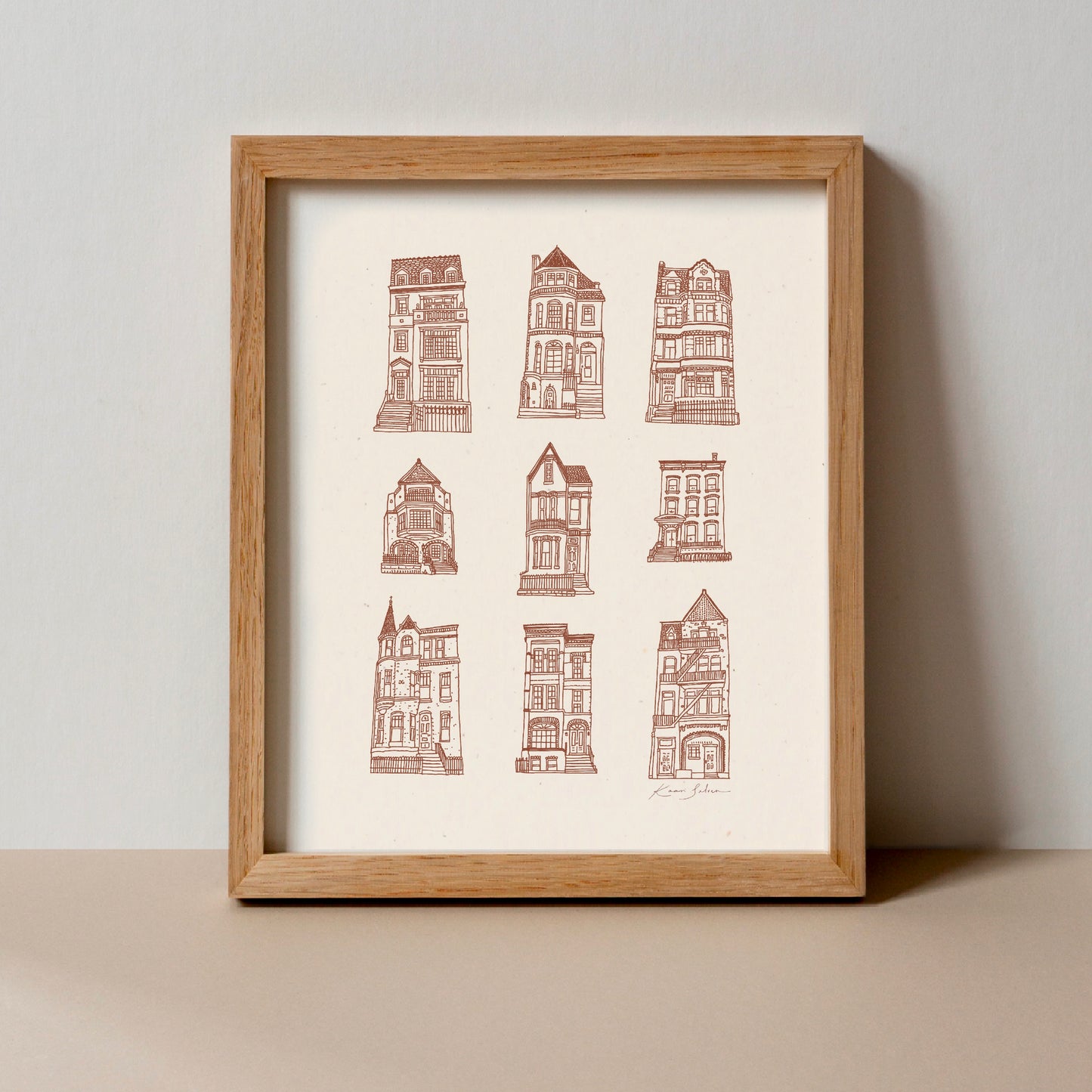 Houses of Chicago Art Print