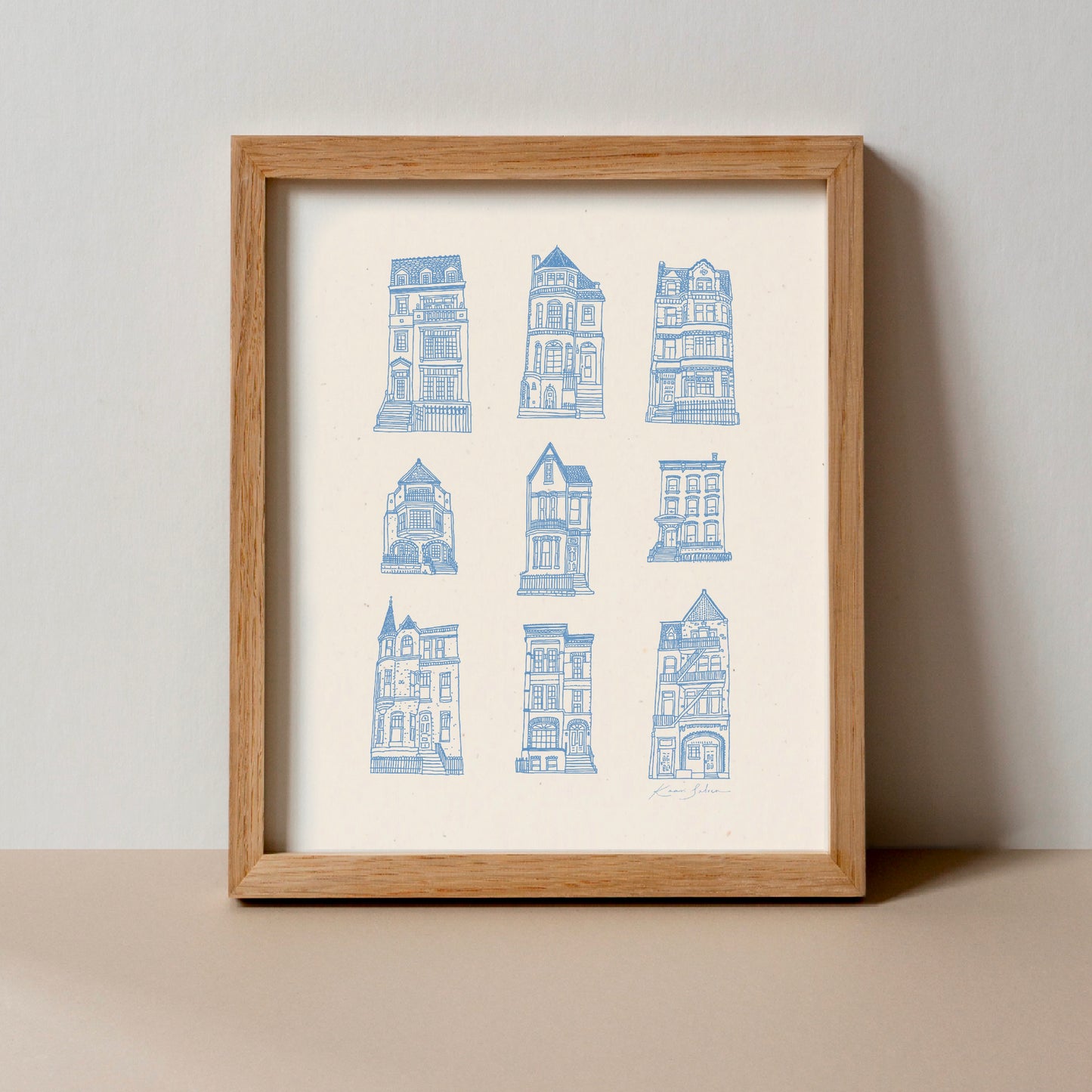Houses of Chicago Art Print