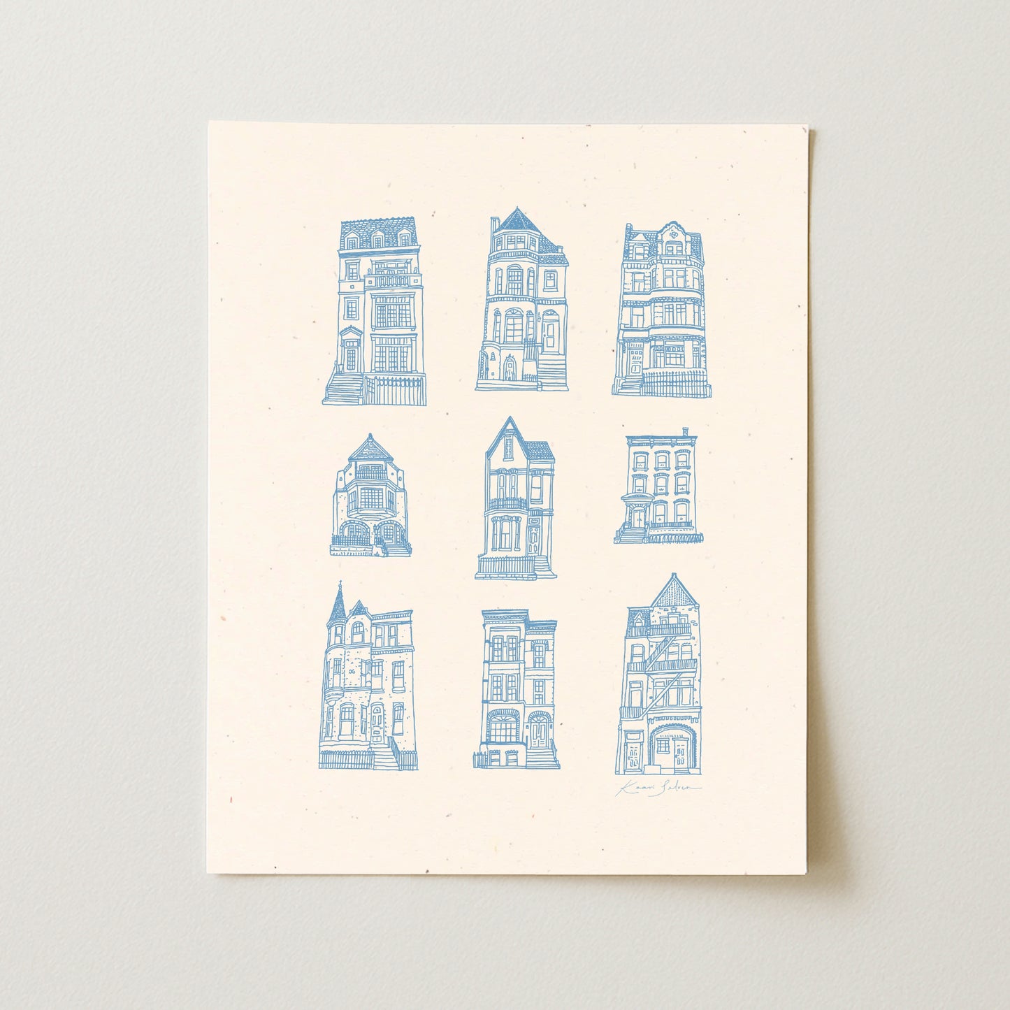 Houses of Chicago Art Print