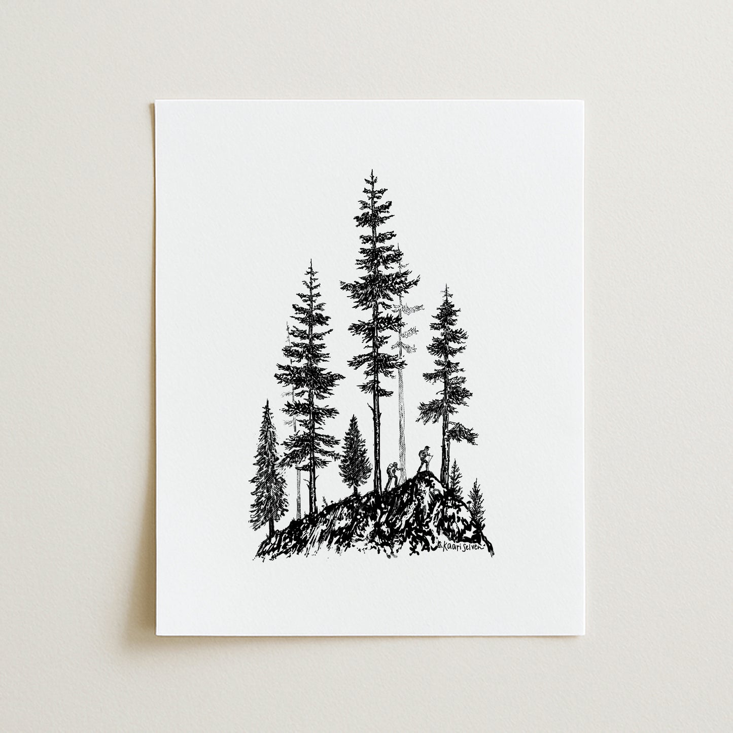 Forest Wandering Art Print