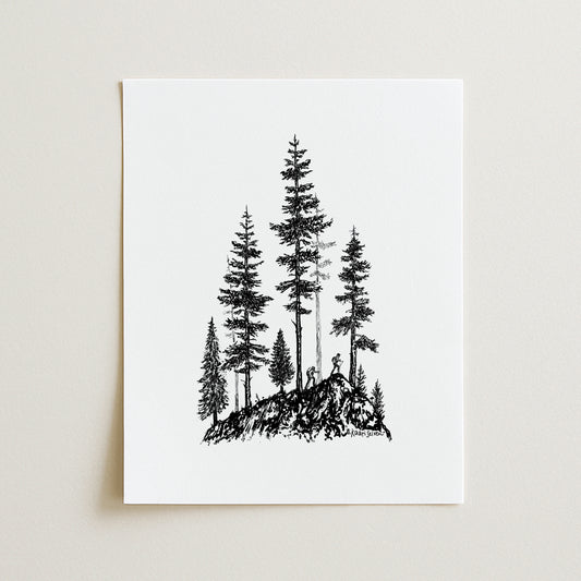 Forest Wandering Art Print