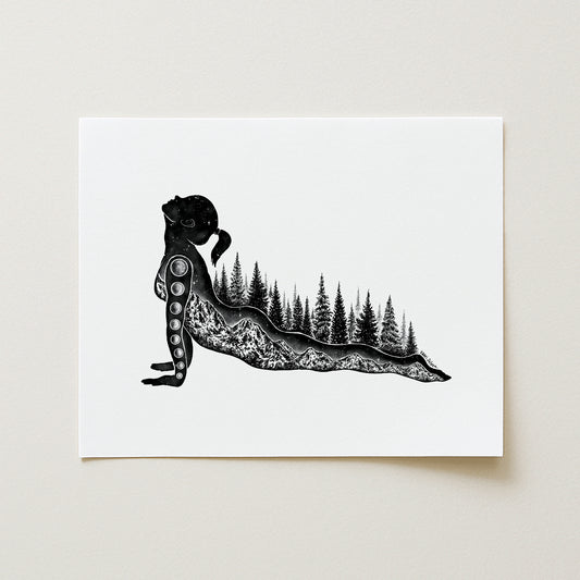 Yoga Pose II Print