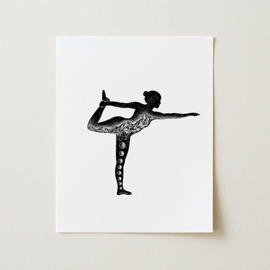 Yoga Pose IV Art Print