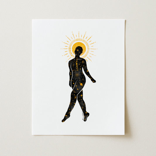 Celestial Woman Art Print