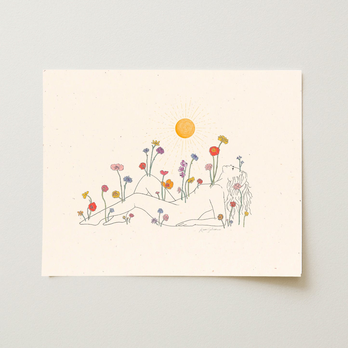 She Grows II Art Print