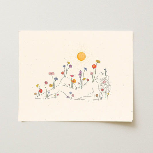 She Grows II Art Print