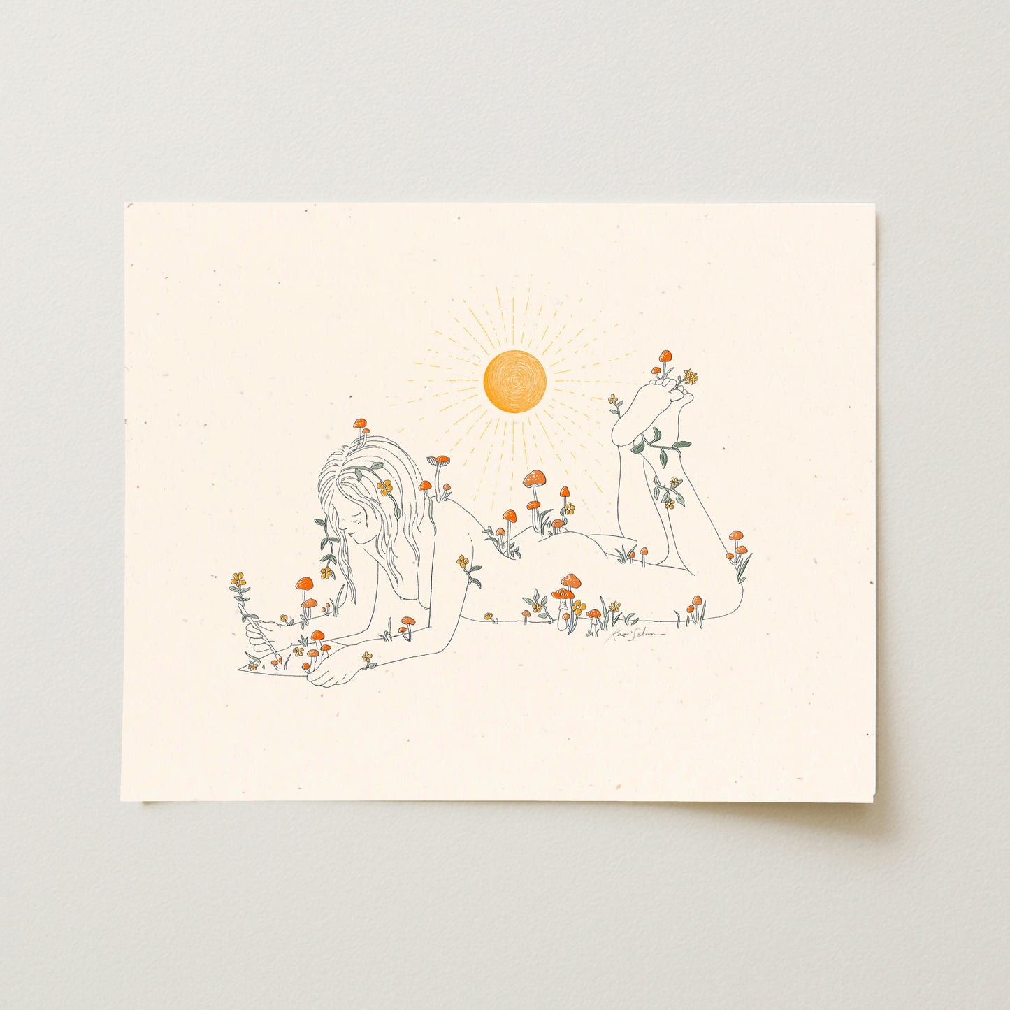 Mushroom Dreams Art Print