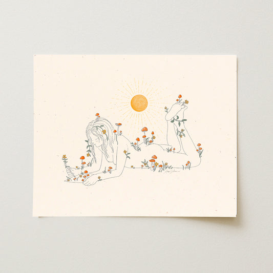 Mushroom Dreams Art Print