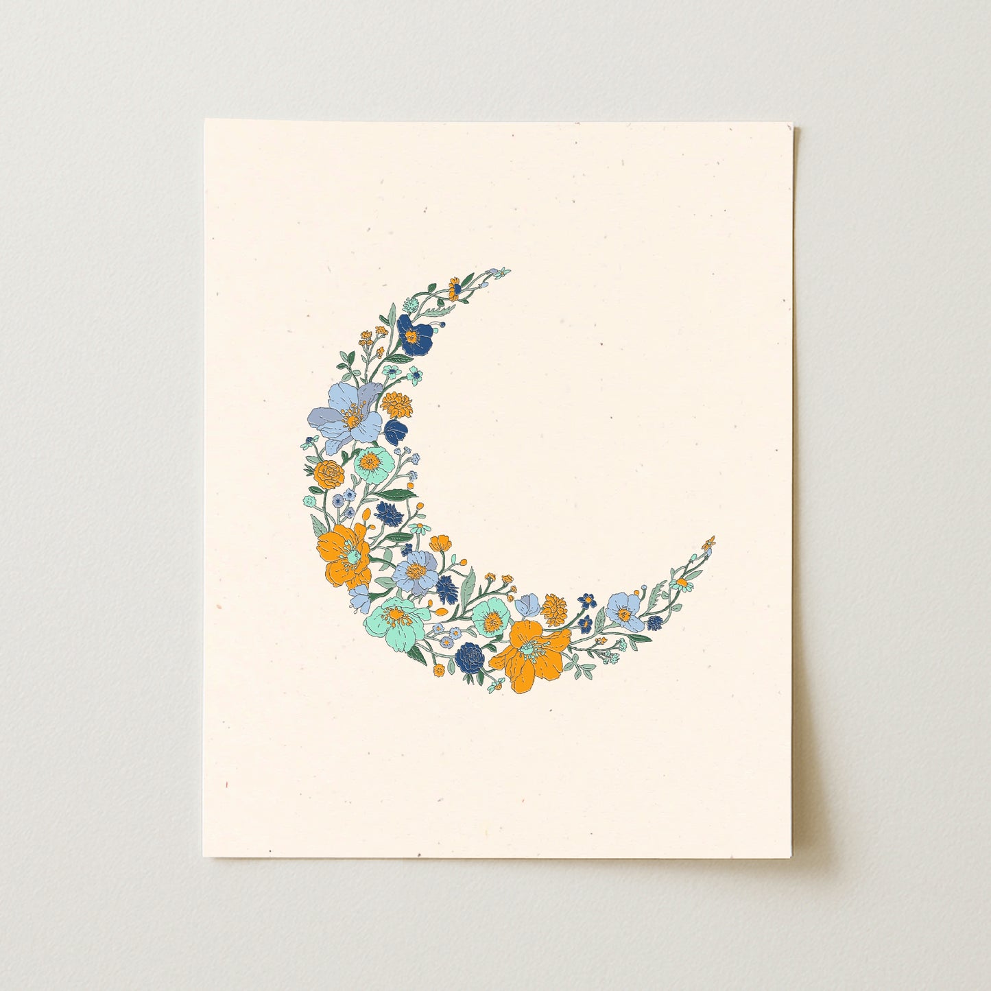 Moon Blossoms Art Print