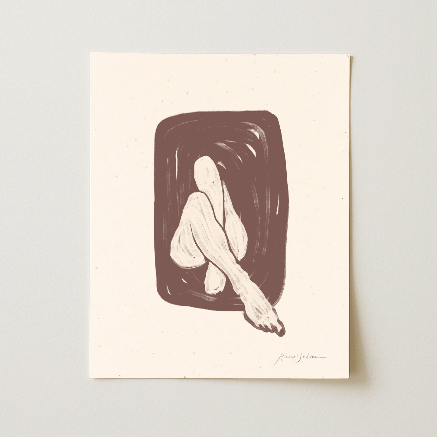 Dip Your Toes Art Print