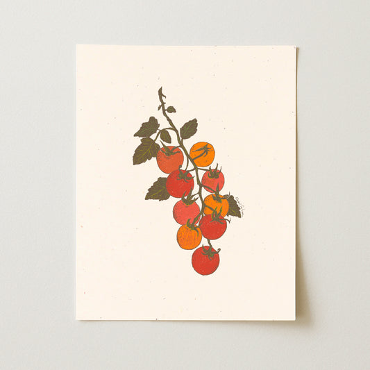 Cherry Tomato Vine Art Print - Open Edition