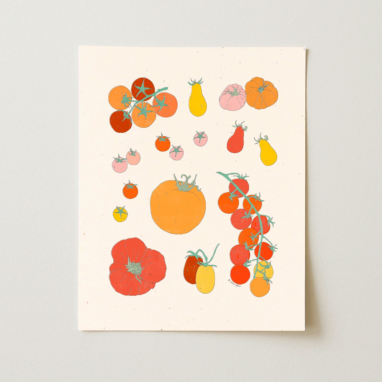 Just Tomatoes Art Print