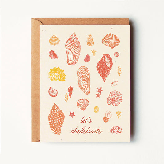 Let's Shellebrate - Congratulations Greeting Card