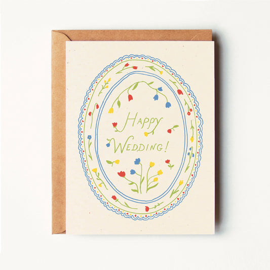 Happy Wedding Greeting Card