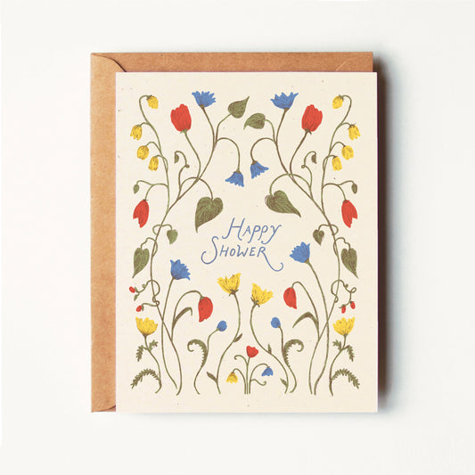 Happy Shower Greeting Card