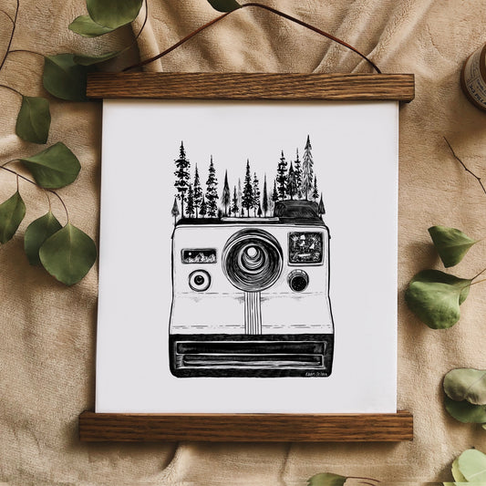 Polaroid Camera I Art Print