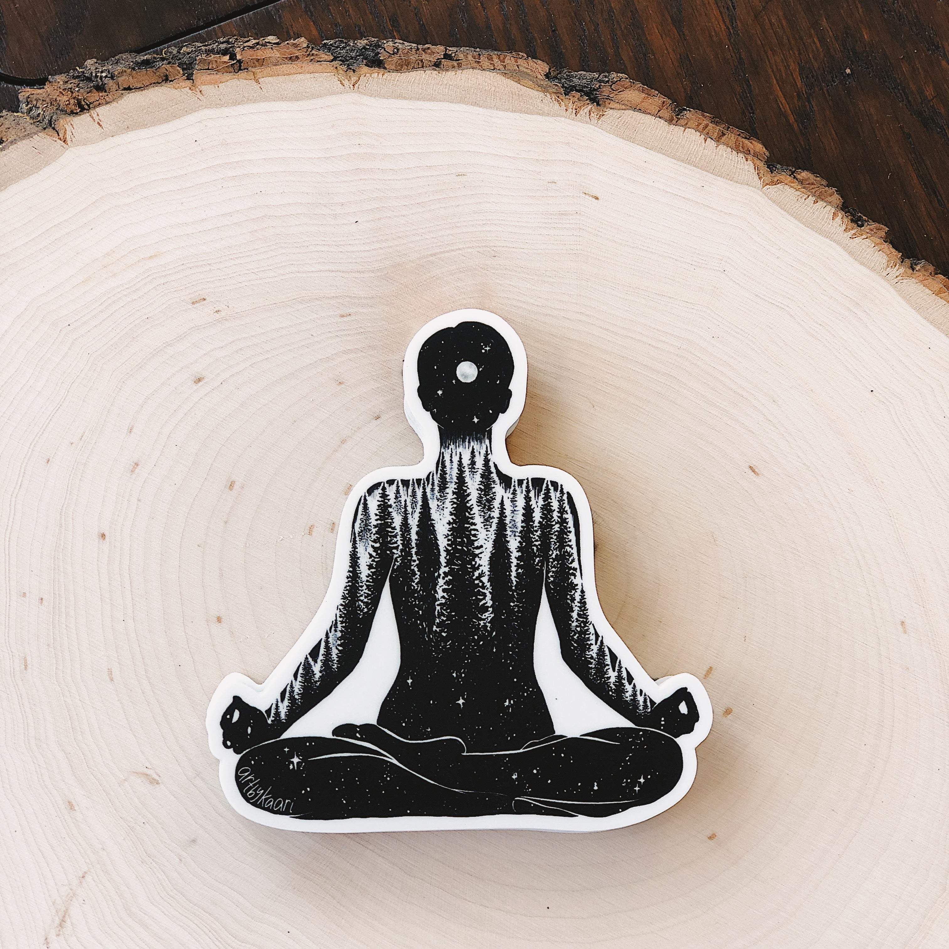 Grounded and Growing Vinyl Sticker