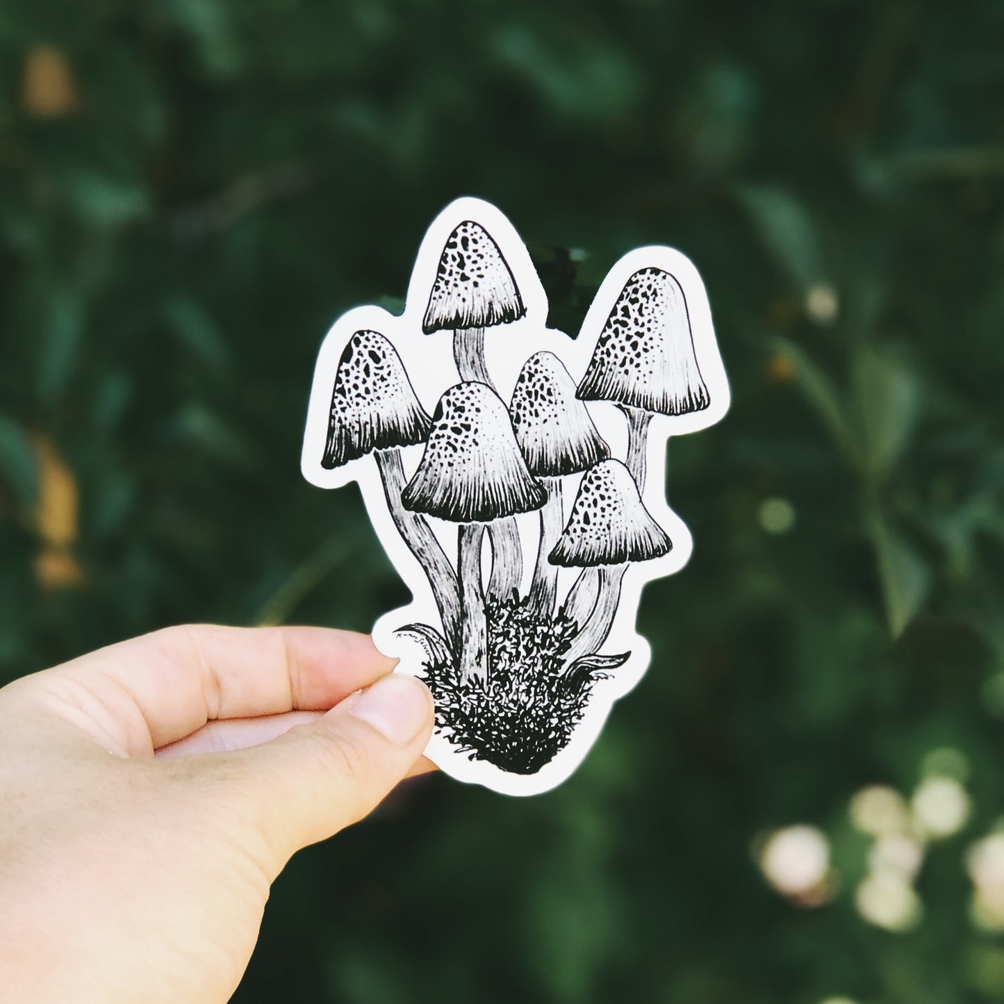 Mushroom II Vinyl Sticker